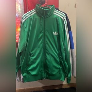 Adidas track suit top